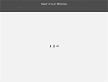 Tablet Screenshot of hearttoheartministry.org